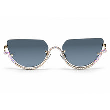 Luxury Rimless Cateye Sunglasses for Women