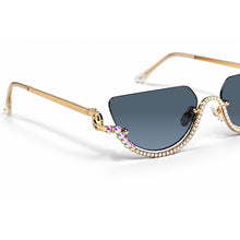 Luxury Rimless Cateye Sunglasses for Women