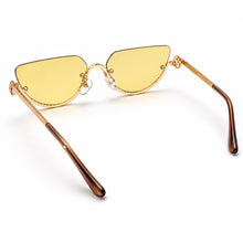 Luxury Rimless Cateye Sunglasses for Women