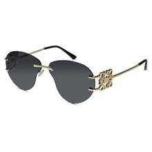 Luxury Rimless Sunglasses for Women