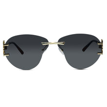 Luxury Rimless Sunglasses for Women