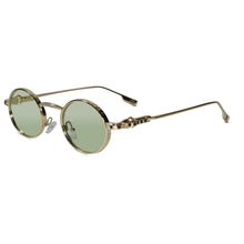 Luxury Round Metal Frame Sunglasses for Women