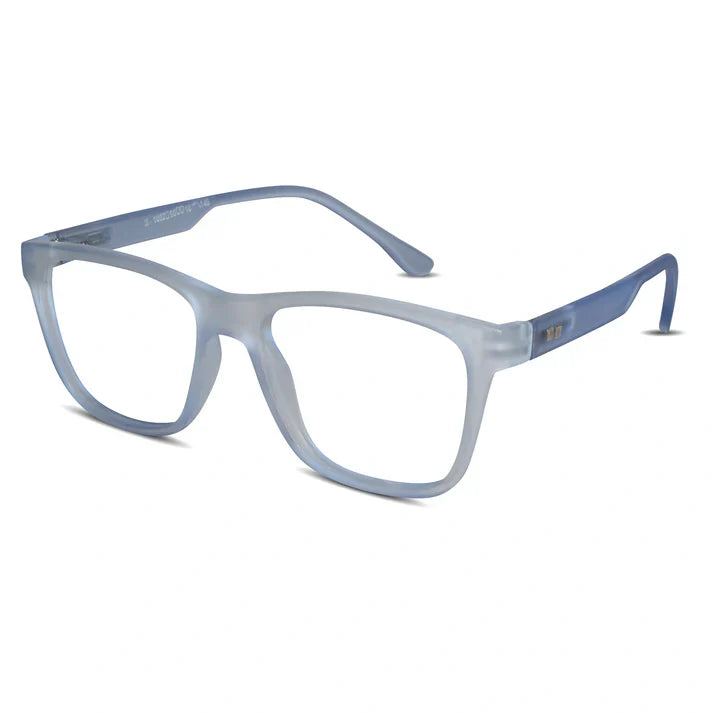 Matt Black Rectangular Eyeglasses & Computer Glasses For Men & Women