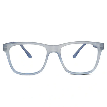 Urban Matte-Ocean Blue Rectangular Eyeglasses & Computer Glasses For Men & Women