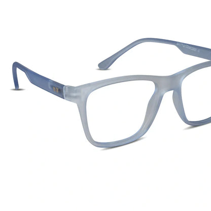 Matt Black Rectangular Eyeglasses & Computer Glasses For Men & Women