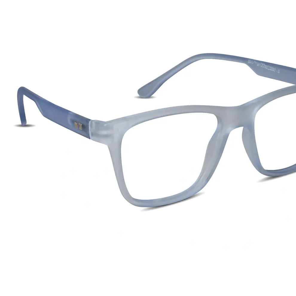 Urban Matte-Ocean Blue Rectangular Eyeglasses & Computer Glasses For Men & Women