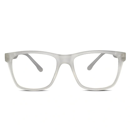 Matt Black Rectangular Eyeglasses & Computer Glasses For Men & Women