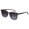 Full view Black wayfarer sunglasses for men and women with comfortable hinges and flexible classic shades