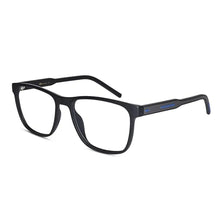 Matt Blue Rectangle Eyeglasses