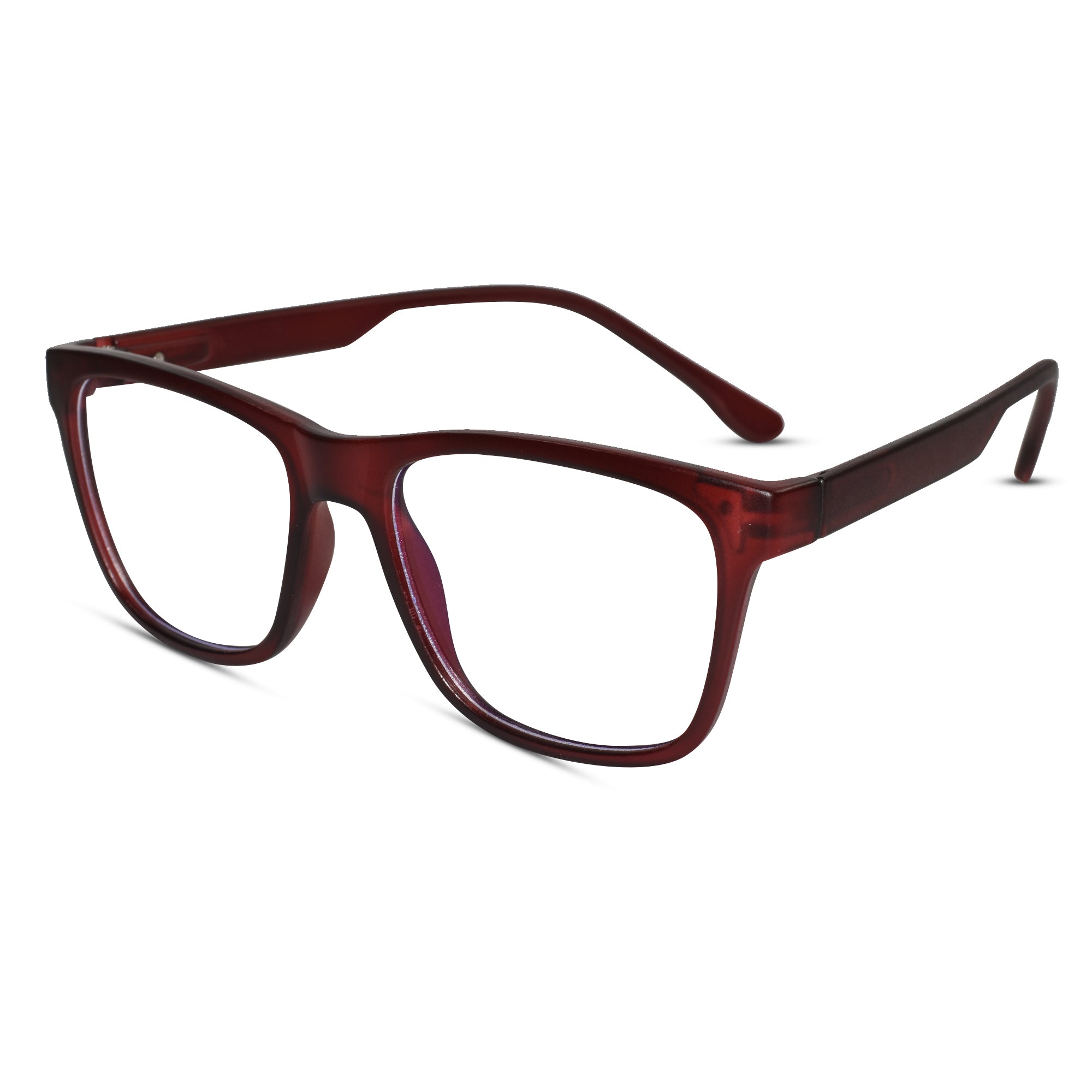 Urban Matte-Brown Rectangular Eyeglasses & Computer Glasses For Men & Women