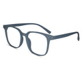 Matt Grey Square Eyeglasses For Men & Women LKE28060-GRY