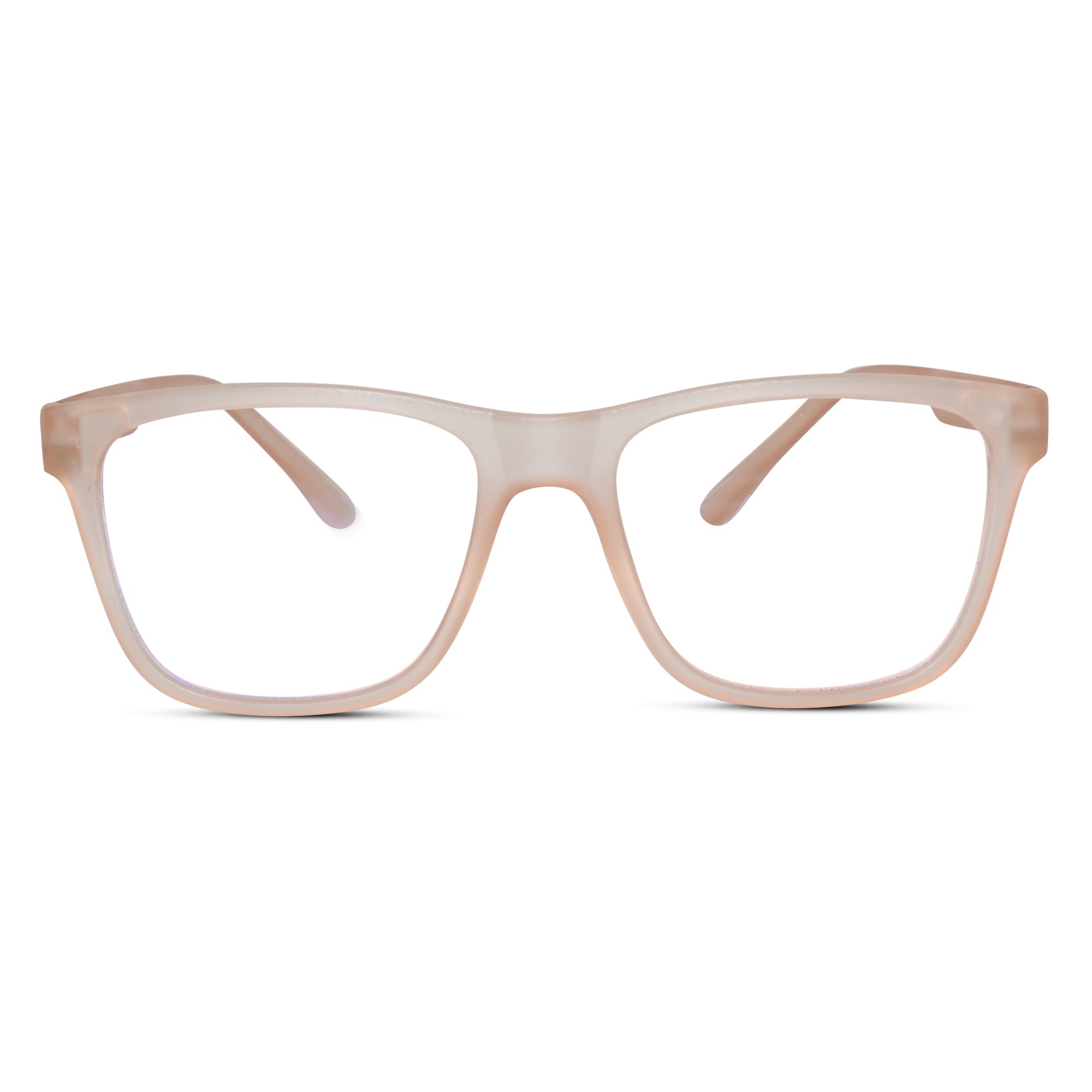 Urban Matt Pink Rectangular Eyeglasses & Computer Glasses For Men & Women