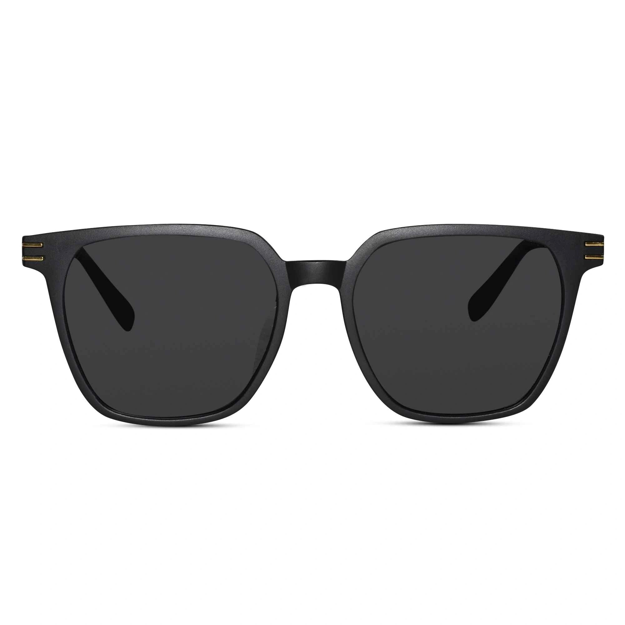 Matt Square Sunglasses For Men LKS3801-MTT BLK