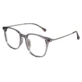 Metal Grey Square Eyeglasses For Men & Women ELE6009-GRY