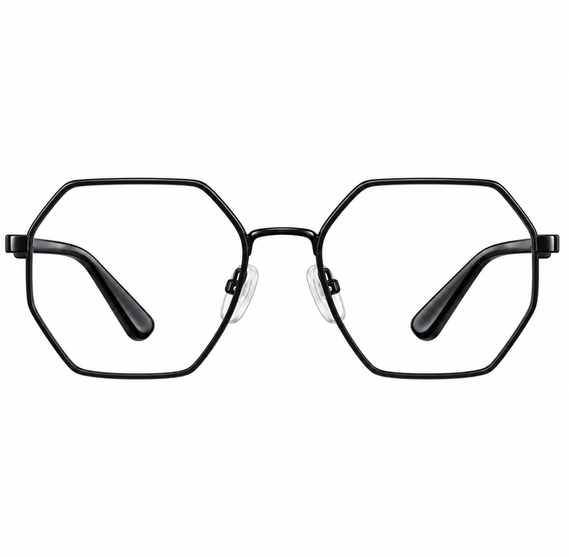 Hexagonal  Eyeglasses