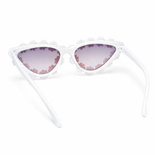 LensKandy Kids White Sunglasses for Girls UV Protection