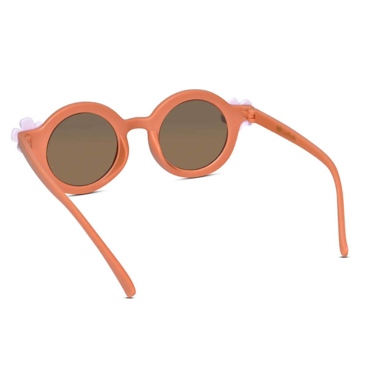 LensKandy Girls Brown Round Sunglasses with UV Protection LKK2605-BRN