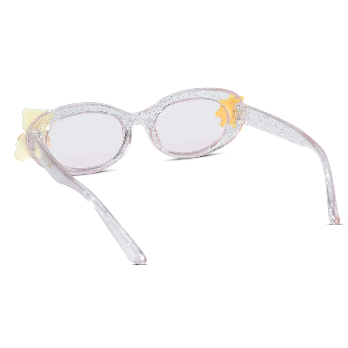 LensKandy Girls Pink Oval Sunglasses with UV Protection LKK2606-PNK
