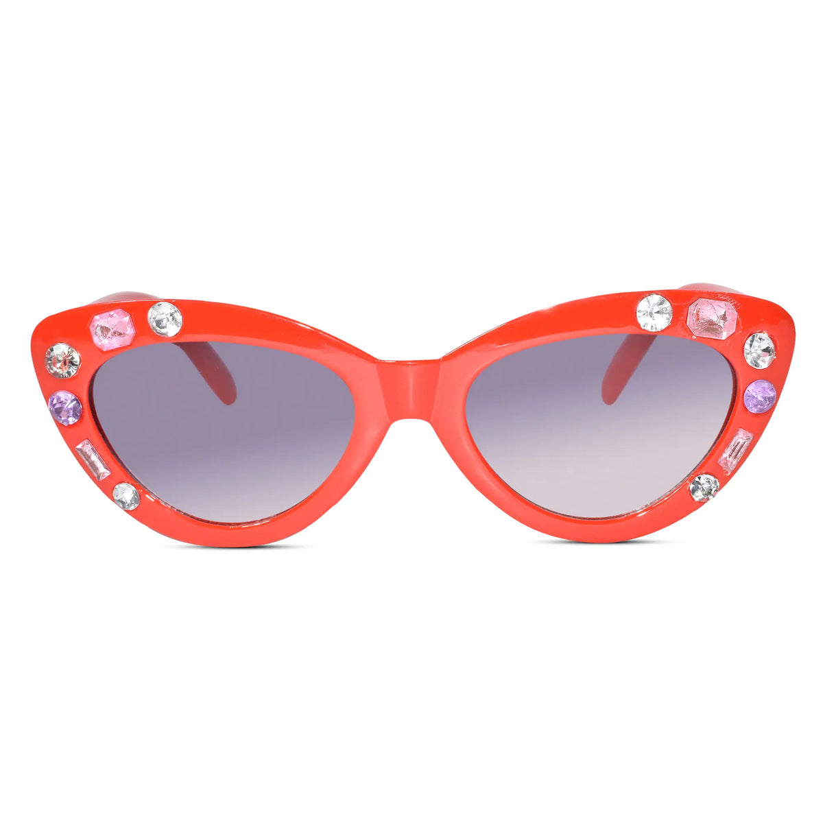 LensKandy Kids Red Cateye Sunglasses for Girls UV Protection LKK2601-RED
