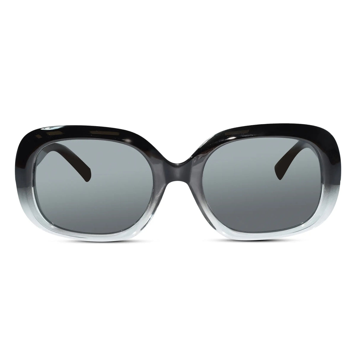 Lenskandy Girls Black Square Sunglasses for UV Protection LKE1997-BLK