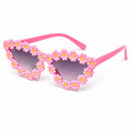 LensKandy Kids Pink Sunglasses for Girls UV Protection LKK2603-PNK