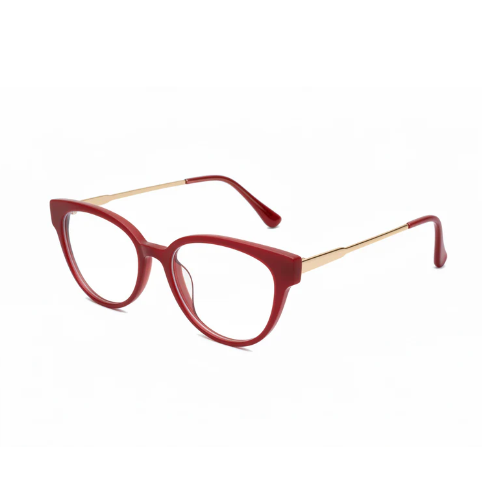 Cateye animal eyeglasses for women LKE2930-DA-BRN