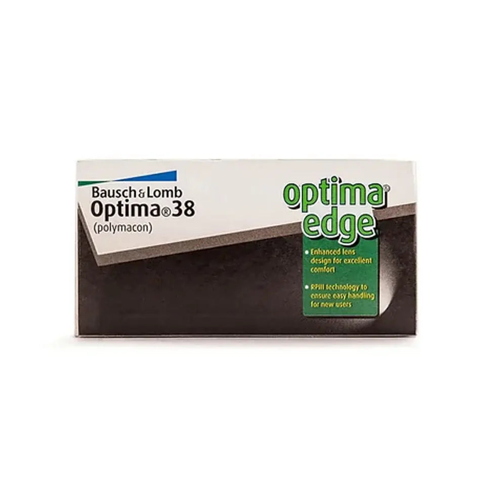 Side view of Bausch & Lomb Soflens Toric monthly disposable contact lens box – lens for cylindrical power astigmatism