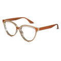 Orange Cateye Computer glasses For Women LKE23050-ORNG