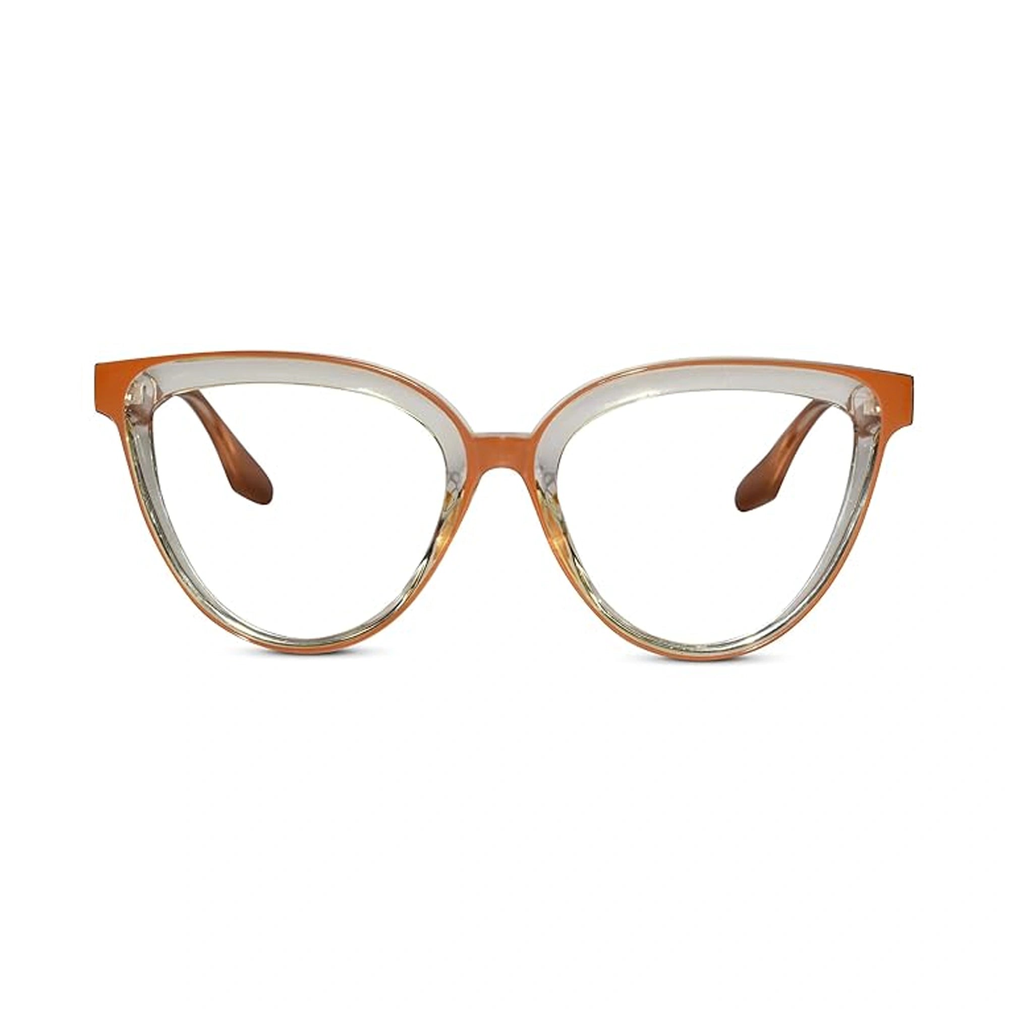 Orange Cateye Computer glasses For Women LKE23050-ORNG