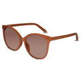 Stylish Orange Cateye Ladies Sunglasses  full coverage in bold trendy design
