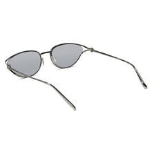 Oval Sunglasses Gold Metal Frame Grey Lens Sunglasses For Women