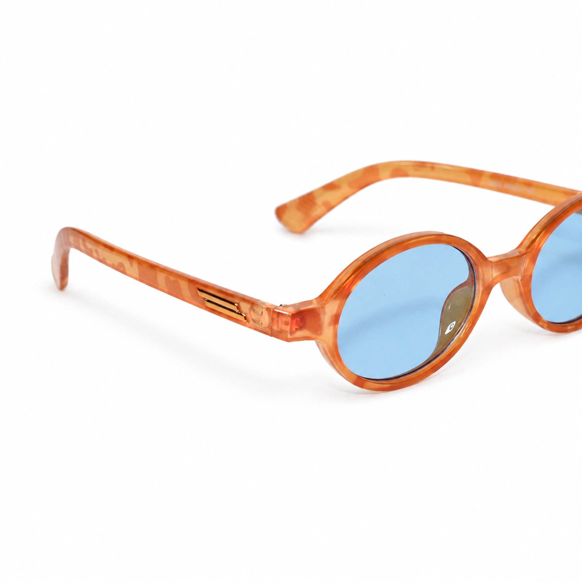Oval Sunglasses for Men & Women ELS2026S07-ORANGE