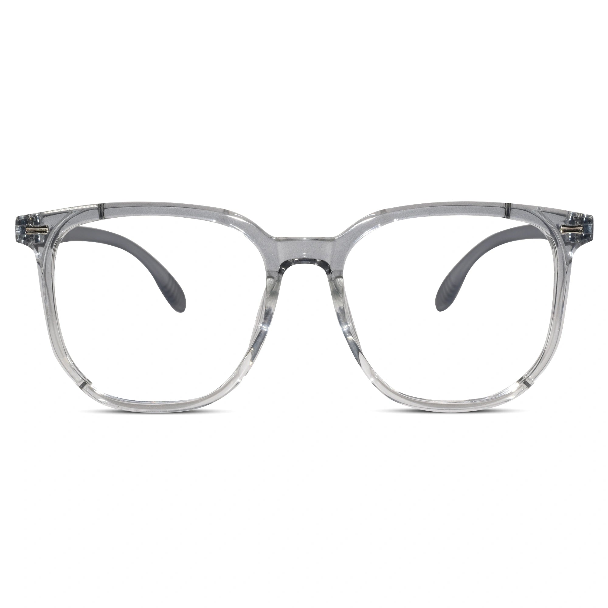 Oversize Dual Tone Eyeglasses Men & Women LKE131-GREY