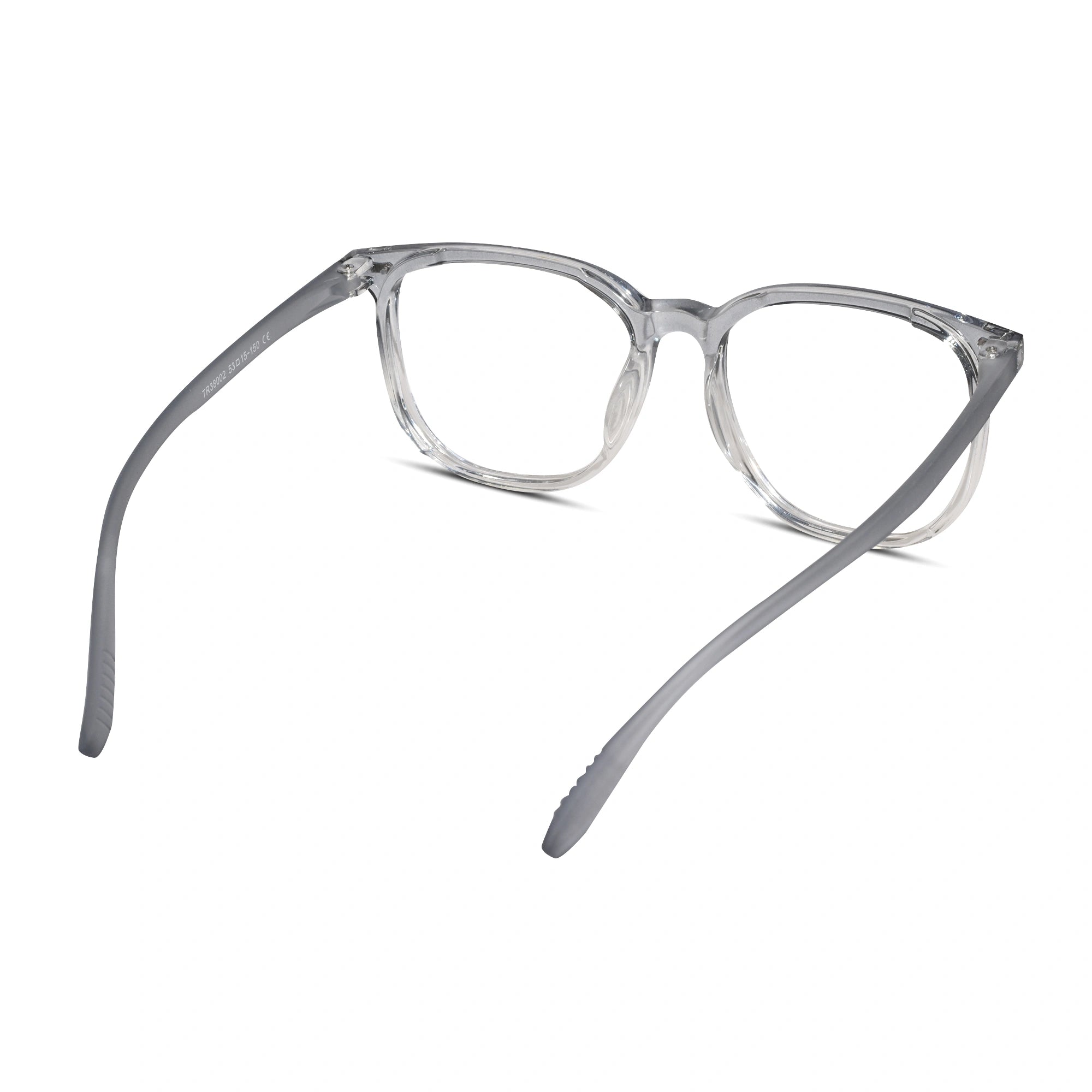 Oversize Dual Tone Eyeglasses Men & Women LKE131-GREY