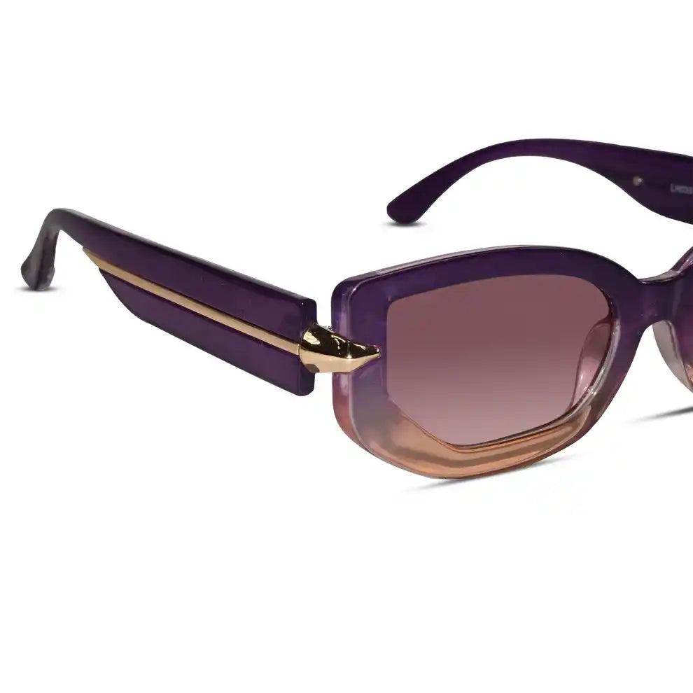RoyalGaze | Cateye Purple Sunglasses For Women ELSH033-PURPL