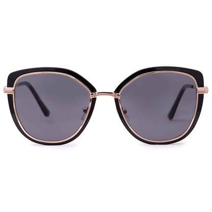 Stylish Black Golden Cat eye Sunglasses