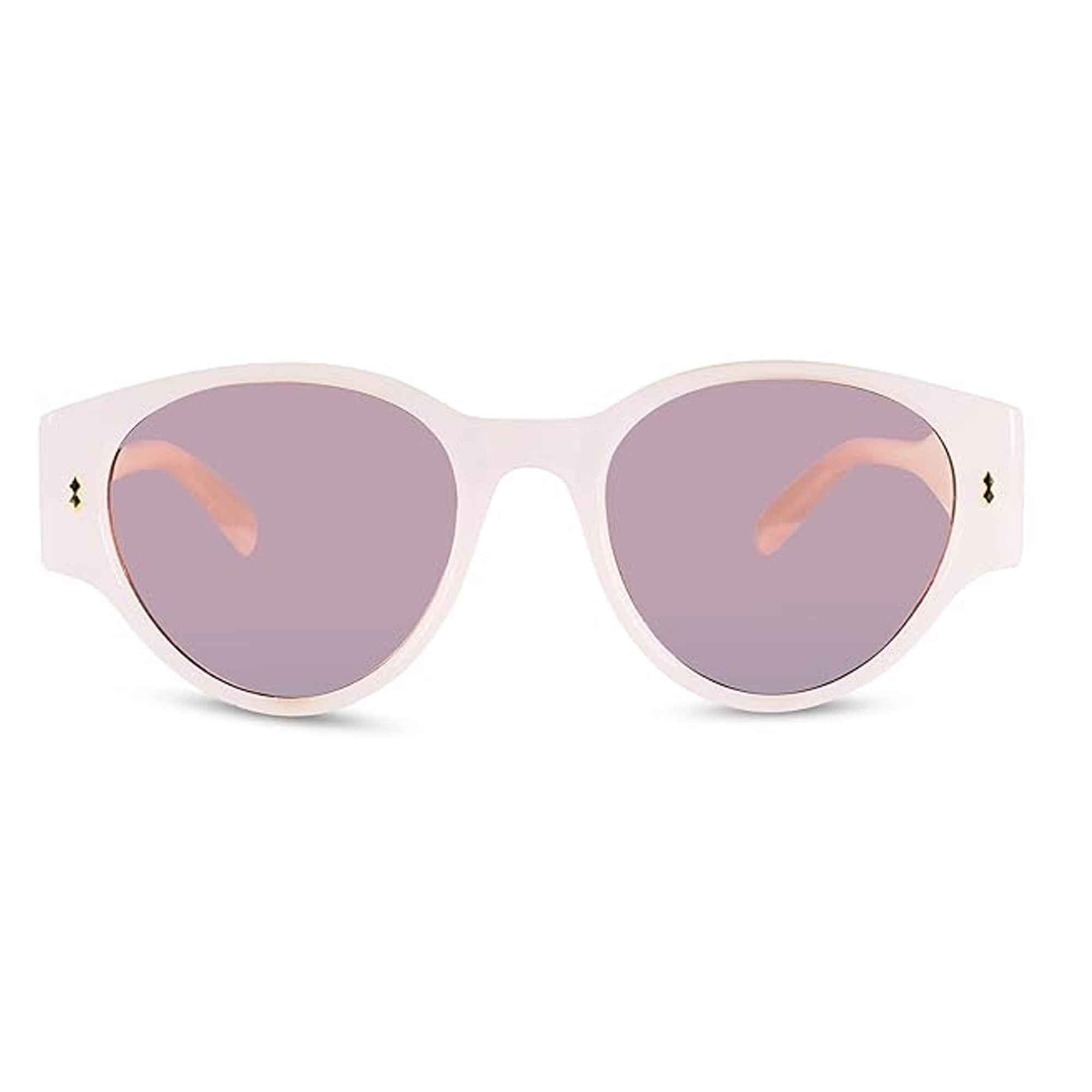 Pink Round  Sunglasses For Women LKS6503-PINK