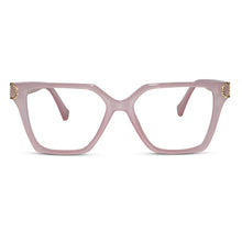 Pink Designer Square Eyeglasses For Women