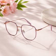 Pink Oversize Eyeglasses For women