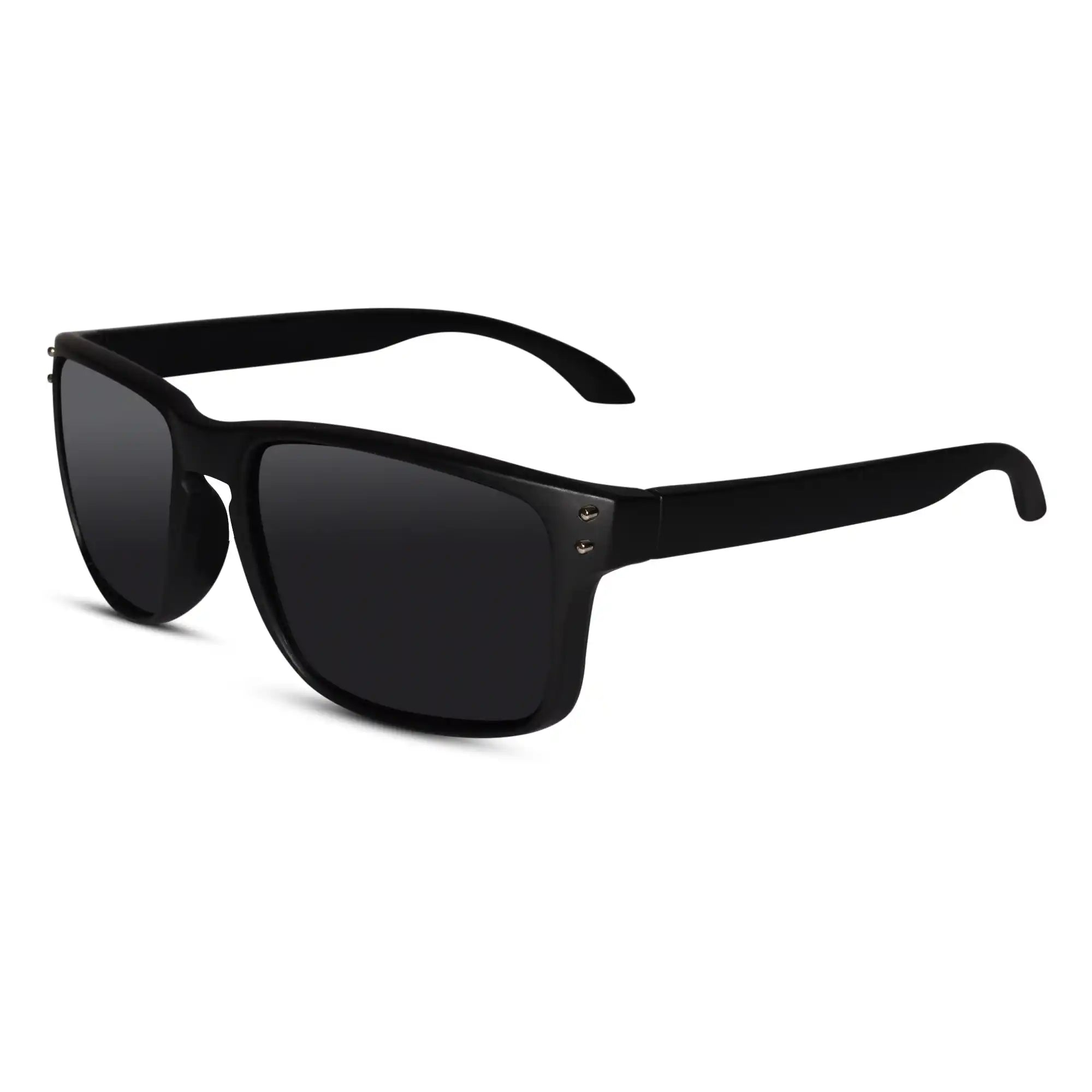 Polarized Sports Sunglasses For Men & Women LKS3056-BLK