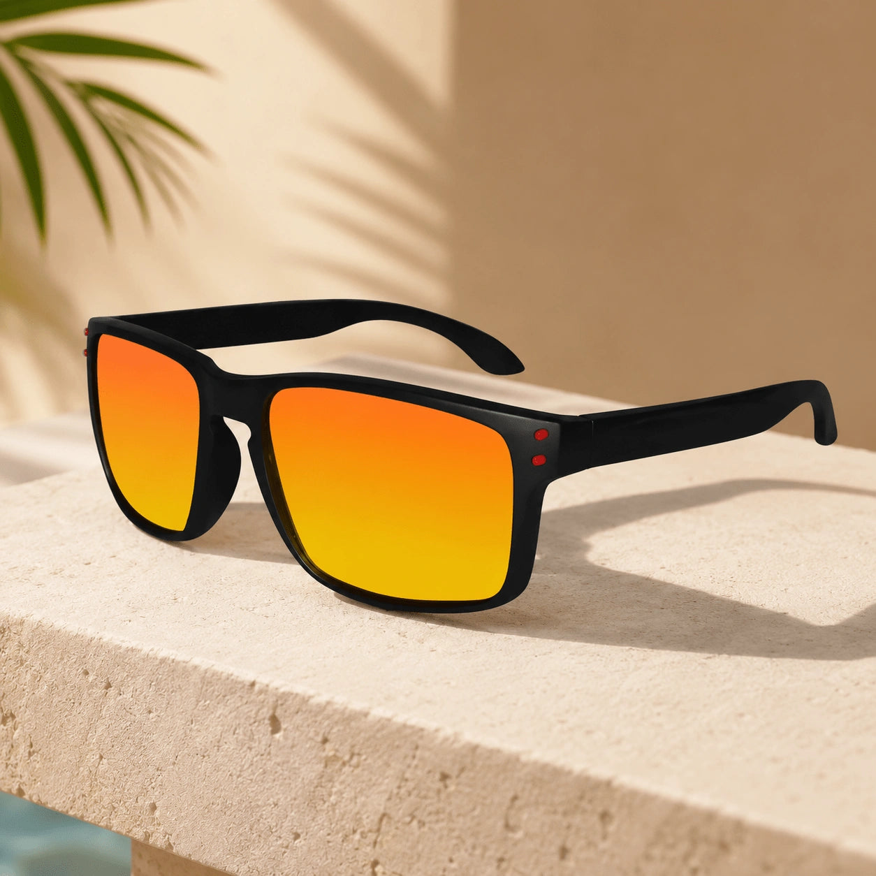 Polarized Sports Sunglasses For Men & Women LKS3056-ORN