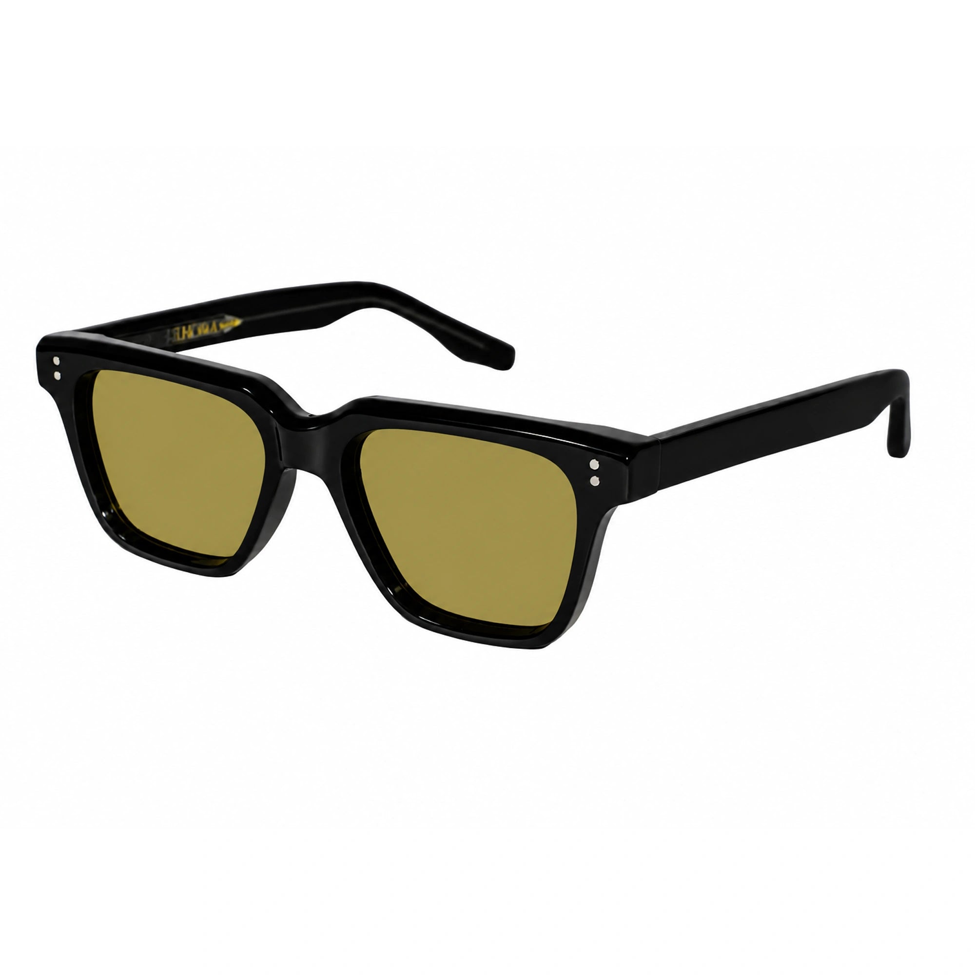 Premium Black Rectangle Sunglasses for Men ELSZ8204-BLK