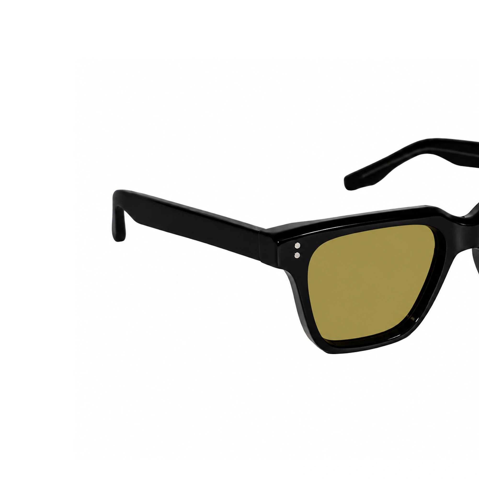 Premium Black Rectangle Sunglasses for Men ELSZ8204-BLK