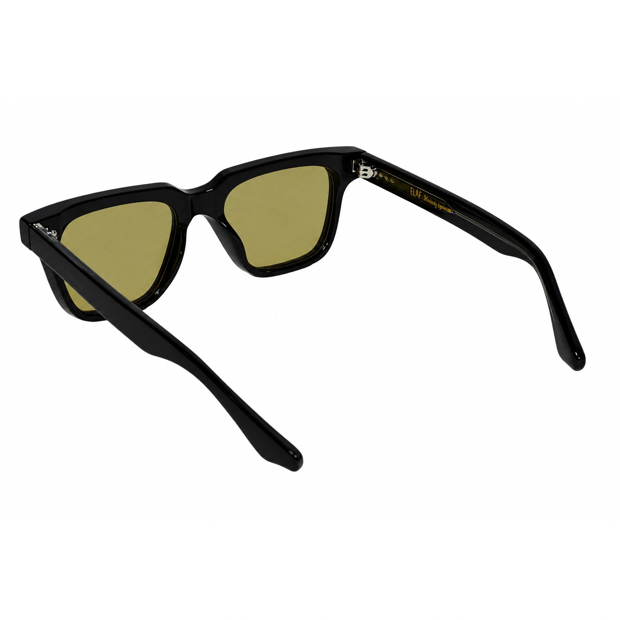 Premium Black Rectangle Sunglasses for Men ELSZ8204-BLK