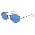 Premium Blue Aviator And UV Protected Sunglasses For Men & Women ELS2026S03-BLU
