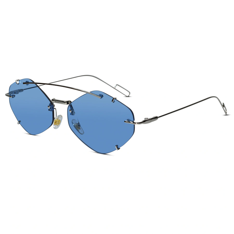 Premium Blue Aviator And UV Protected Sunglasses For Men & Women