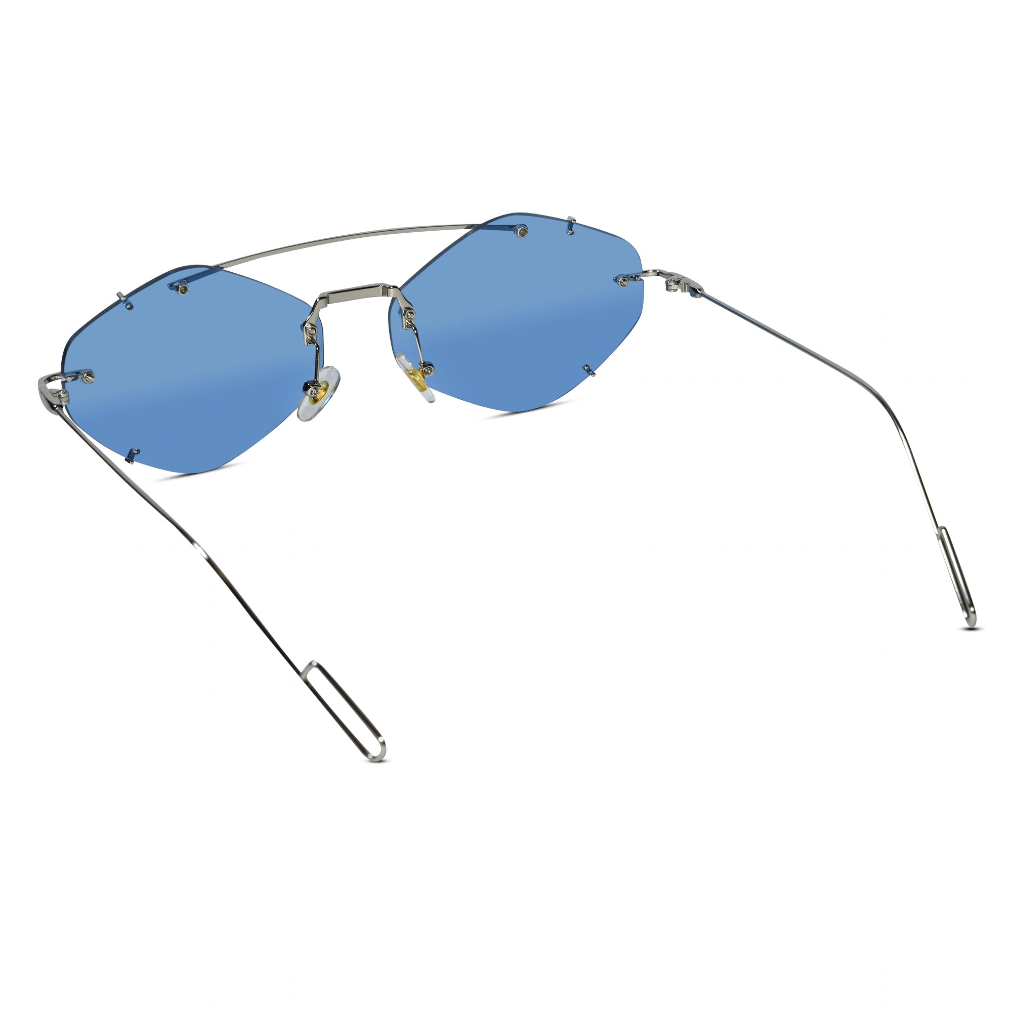 Premium Blue Aviator And UV Protected Sunglasses For Men & Women ELS2026S03-BLU