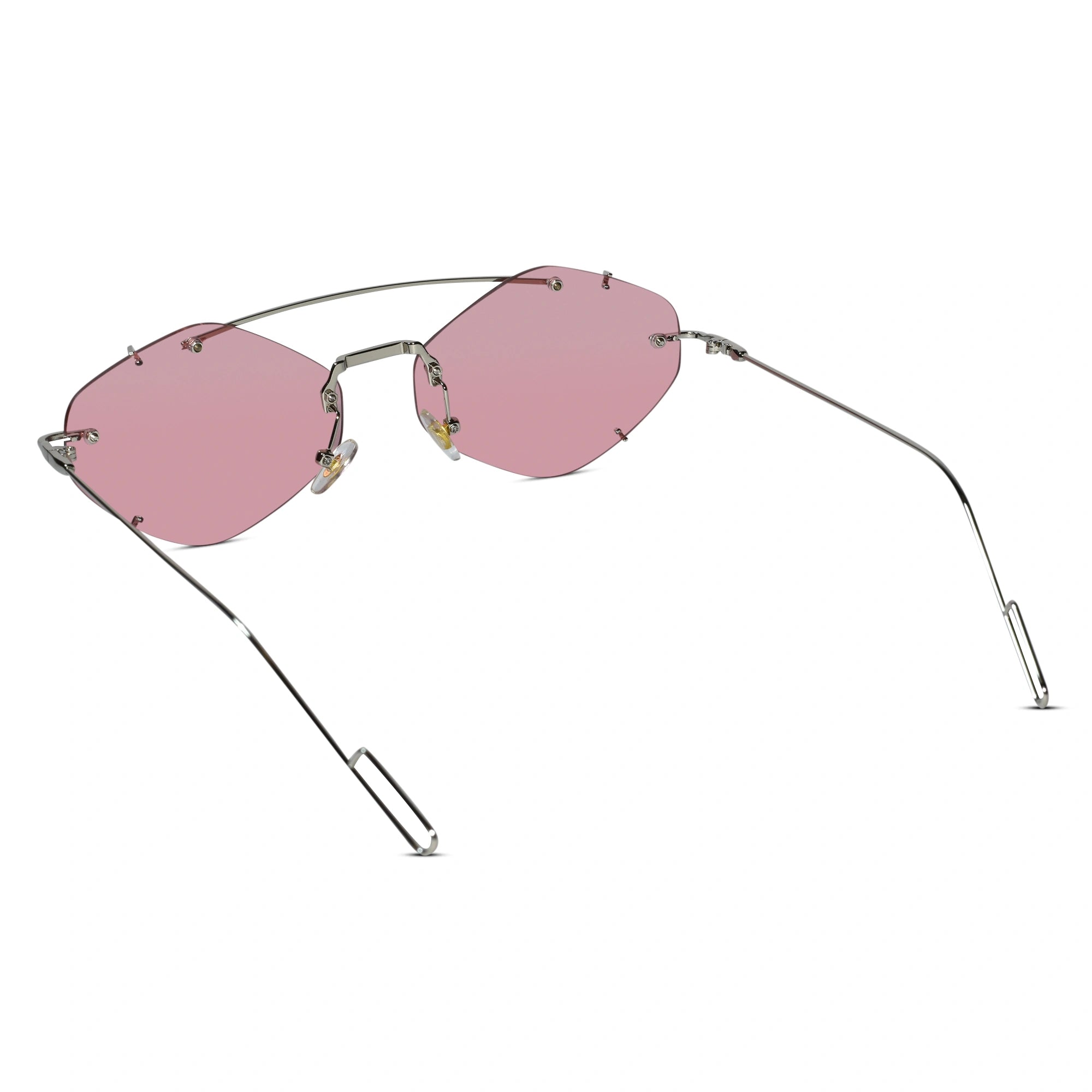 Premium Pink Aviator And UV Protected Sunglasses For Men & Women ELS2026S03-PNK