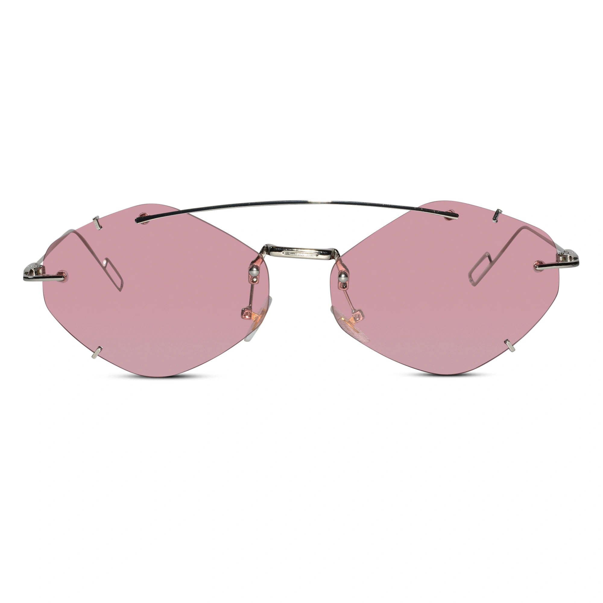 Premium Pink Aviator And UV Protected Sunglasses For Men & Women ELS2026S03-PNK