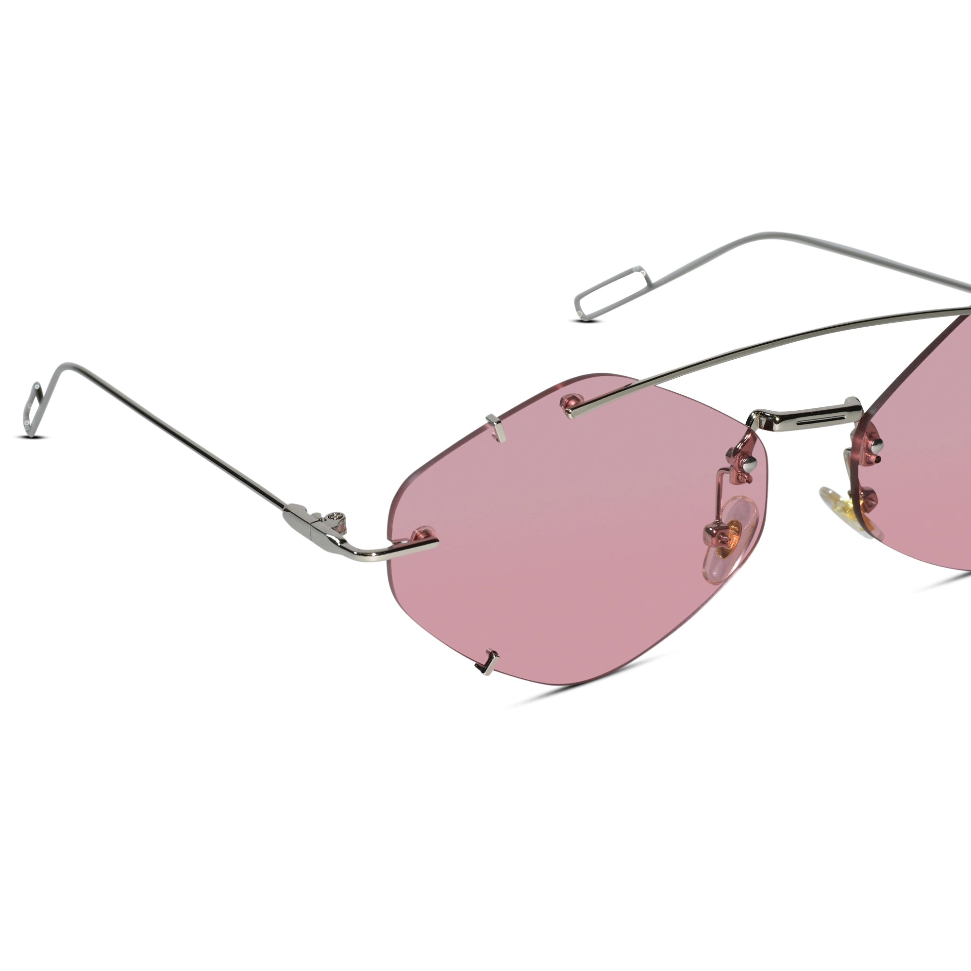 Premium Pink Aviator And UV Protected Sunglasses For Men & Women ELS2026S03-PNK